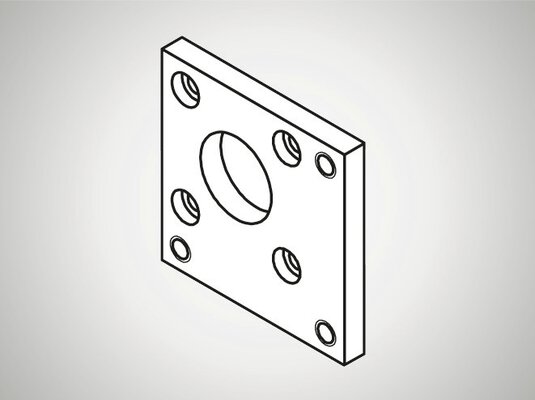 Base plates for coordinate tables