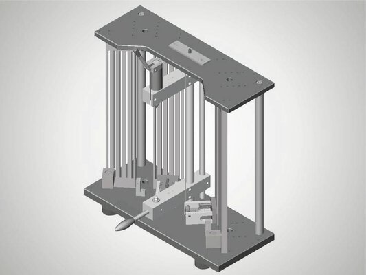 Vertical measuring stands