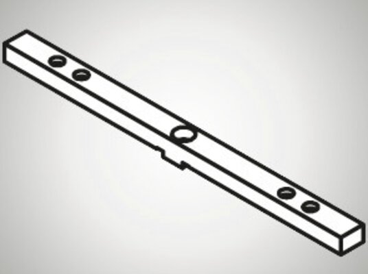 Support for double measuring fork