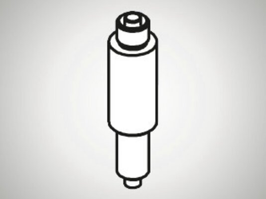 Insertion elements with spring drive