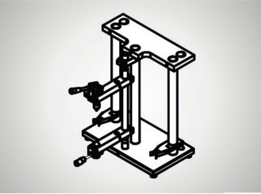 Vertical measuring stands