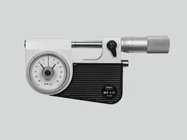 Micrometer with integrated dial comparator Micromar 40 F