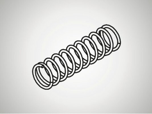 Measuring force springs for coordinate tables